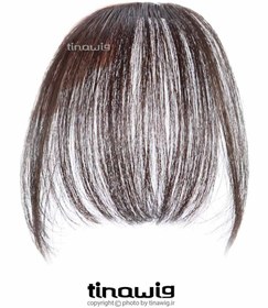 تصویر چتری بغل دار hairbangs-BD-2 با موی طبیعی 