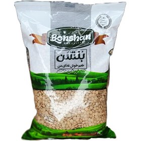 تصویر عدس بنشن وزن 900 گرمی پاک شده ، یک دست و تمیز شده