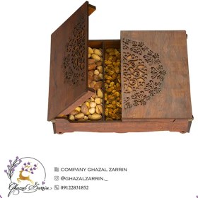 تصویر باکس آجیل طرح آیدا 