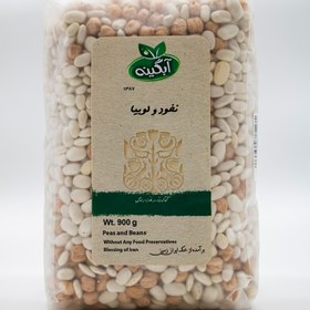 تصویر نخود و لوبیا آبگینه 