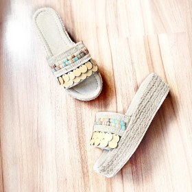 تصویر صندل زنانه پولكي كد PL10 