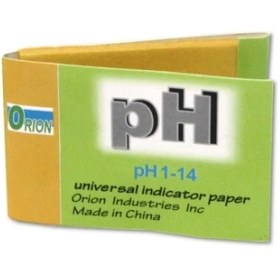 تصویر کاغذ PH دفترچه ای 