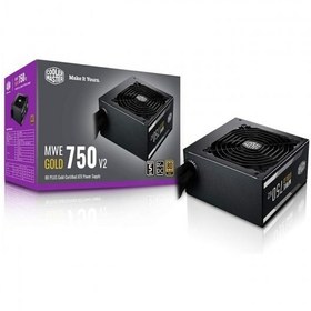 تصویر پاور کولر مستر استوک Cooler Master MWE GOLD 750 V2 