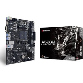 تصویر مادربرد بایوستار مدل A520MH AM4 Biostar A520MH AM4 Motherboard