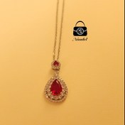 تصویر گردنبند افسون یاقوت 