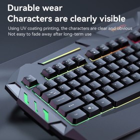 تصویر کیبورد گیمینگ یسیدو مدل KB21 Yesido KB21 Gaming Keyboard