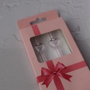 تصویر پک 2 تایی نی قلبی به همراه نی‌شور 