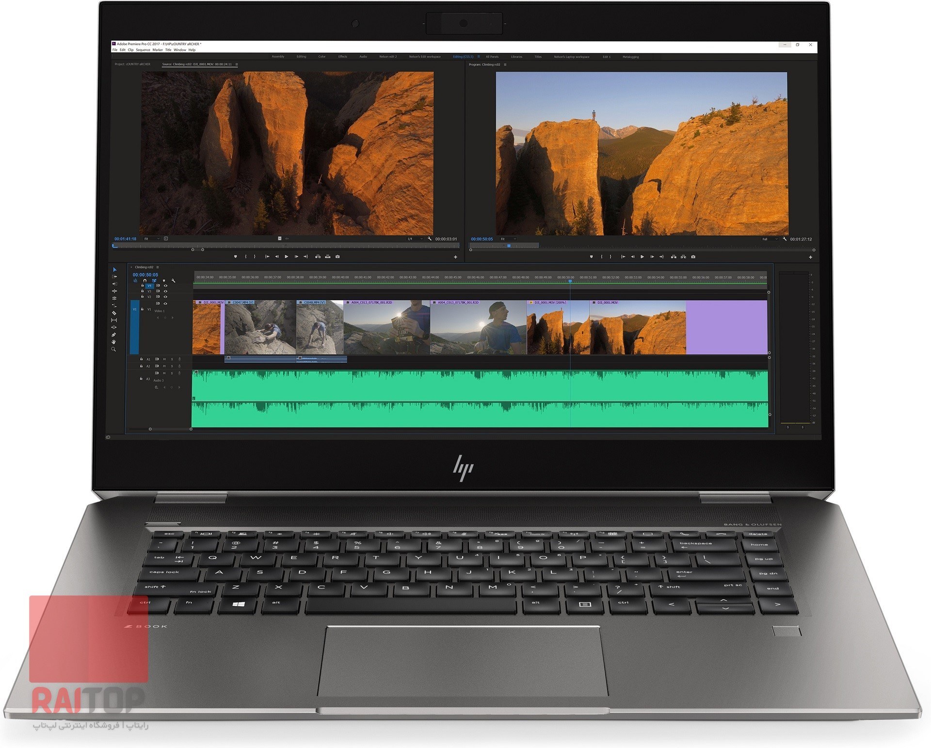 خرید و قیمت لپ تاپ 15 اینچی HP مدل ZBook 15 Studio G5