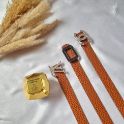 تصویر کمربند زنانه پوست ماری 