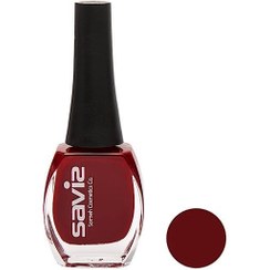 تصویر لاک ناخن ساویز کد S85 Saviz nail polish code S85