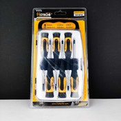 تصویر پیچ گوشتی تعمیراتی موبایلی - ست 6 عددی - برند اصلی Hoteche هوتچ (241816) Mobile repair screwdriver - set of 6 pieces