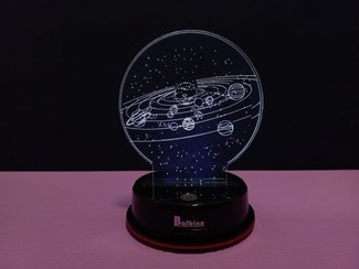 تصویر بالبینگ طرح کهکشان 