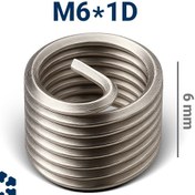 تصویر فنر هلی کویل استیل M6*1D 
