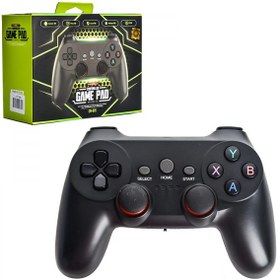 تصویر دسته بازی بی سیم Eleven CM-019 PC Eleven CM-019 PC Game Controller Wireless Gamepad