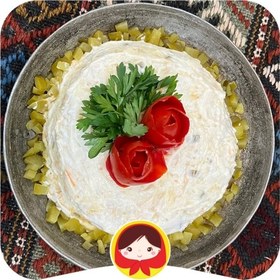 تصویر الویه نوستالژی مرغ یک کیلویی 