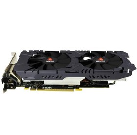 تصویر کارت گرافیک استوک بایوستار Radeon RX580 ظرفیت 8 گیگابایت AMD Radeon RX580