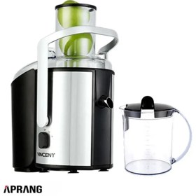 تصویر آبمیوه گیری وینسنت مدل JE5208 ظرفیت ۱ لیتر تک کاره ۲ سرعته 