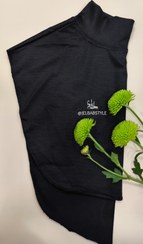 تصویر یقه حجاب ساده دوطرفه 