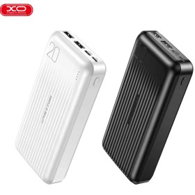 تصویر پاوربانک ایکس او مدل Pb302 ظرفیت 20000 میلی آمپر ساعت XO power bank model Pb302 capacity 20000 mAh