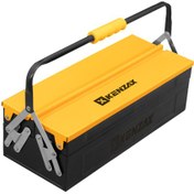 تصویر جعبه ابزار اتومات دو طبقه 40 سانت کنزاکس مدل  KTB 1402 tool box 40 cm 2 floors Kenzax KTB 1402