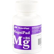 تصویر قرص منیزیم سیترات و ویتامین B6 نوتری پاد ۶۰ عدد 