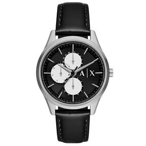 A|X Armani Exchange Chronograph Watch for Men; Men's Watch with Leather,  Stainless Steel or Silicone Band