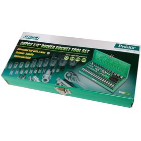 تصویر آچار بکس پروسکیت مدل SK-23801M مجموعه 38 عددی Pro'sKit SK-23801M