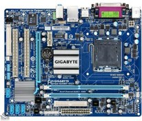 تصویر مادربرد باندل گیگابایت (استوک) مدل gigabyte- ga-g41mt-es2l DDR3 CPU(E7500) 