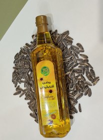 تصویر روغن آفتابگردان ۱ لیتری صد در صد طبیعی 