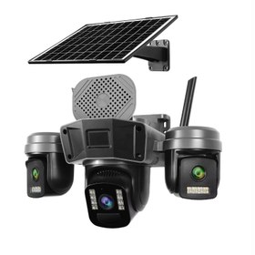 تصویر دوربین خورشیدی اوکم مدل TL1 سه لنز آژیر دار 