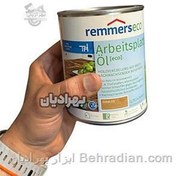 تصویر روغن چوب رمرس بی رنگ ۷۵۰ میل 