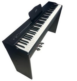 تصویر پیانو ADP200 سیاه 88 کلید Sazhane 