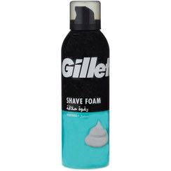 تصویر فوم اصلاح ژیلت مدل Menthol حجم 200 میلی لیتر 