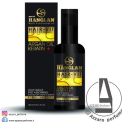 تصویر روغن آرگان هیر ویت هانگلن Hair-vit مو حجم 100میل Hanglan Hair-vit hair oil, volume 100 ml