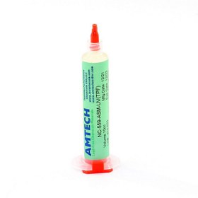 تصویر روغن فلکسی Amtech 559ASM-UVTPF Amtech Flux Paste NC-559-ASM-UV(TPF) 10CC Lead Free