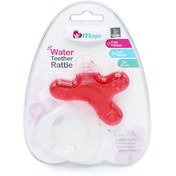 تصویر دندان گیر جغجغه ای مایا maya مدل آبدار (رنگ قرمز) Water teether rattle