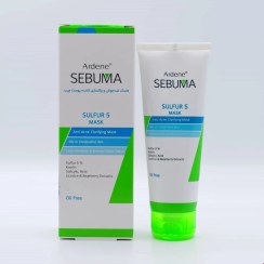 تصویر ماسک ضد جوش و پاکسازی کننده پوست چرب سبوما آردن 75 میلی لیتری 