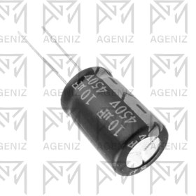 تصویر خازن 10uF 450V 