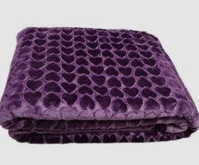 تصویر پتو چیکا یک نفره تک رنگ 