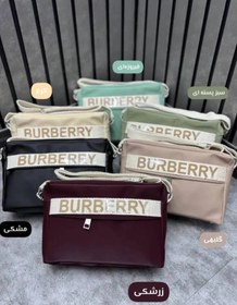 تصویر کیف اسپرت دخترانه نانسی مدل burberryرنگ کرمی کد23 - كرمي 