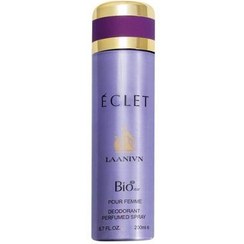 تصویر اسپری بدن زنانه مدل Eclet حجم 200 میلی لیتر بیو استار Bio Star Eclet Deodorant Spray For Women 200ml