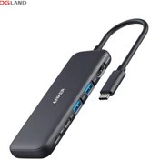 تصویر هاب USB-C انکر مدل A8355 ظرفیت ۵ پورت 