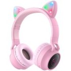 تصویر هدفون وایرلس کودکان گرین لاین GN Green Lion GK-300 Kids Wireless Headphone -Pink