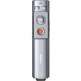 تصویر پرزنتر بی سیم بیسوس مدلWKCD000013 Baseus Orange Dot Wireless Pointer Presenter