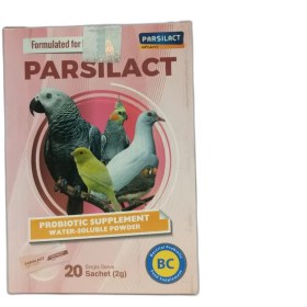 تصویر پودر پروبیوتیک پرندگان پارسی لاکت ساشه ای Parsilact Probiotic Supplement For Birds