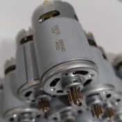 تصویر موتور آرمیچر دریل شارژی 12 ولت با دنده 12 دانه 