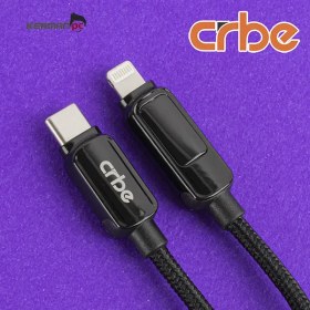 تصویر کابل تبدیل USB به لایتنینگ کربی مدل BE-C106CL طول 1.2 متر Crbe BE-C106CL Data Cable for Lightning