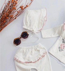 تصویر ست نوزادی دخترانه ترک 