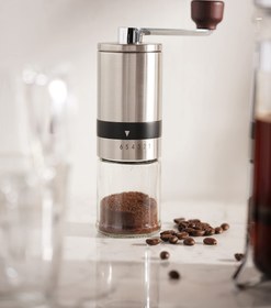 تصویر آسیاب دستی قهوه مدل باریستا استیل پریمیوم 
