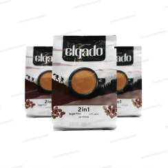 تصویر قهوه رژیمی الگادو ۲۰ عددی ۲ در ۱ بدون قند 